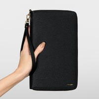 Aira + – RFID Family Passport Wallet & Organiser (Black)