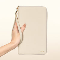 Aira + – RFID Family Passport Wallet & Organiser (Beige)