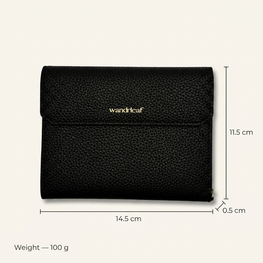 Black - Front Measurements